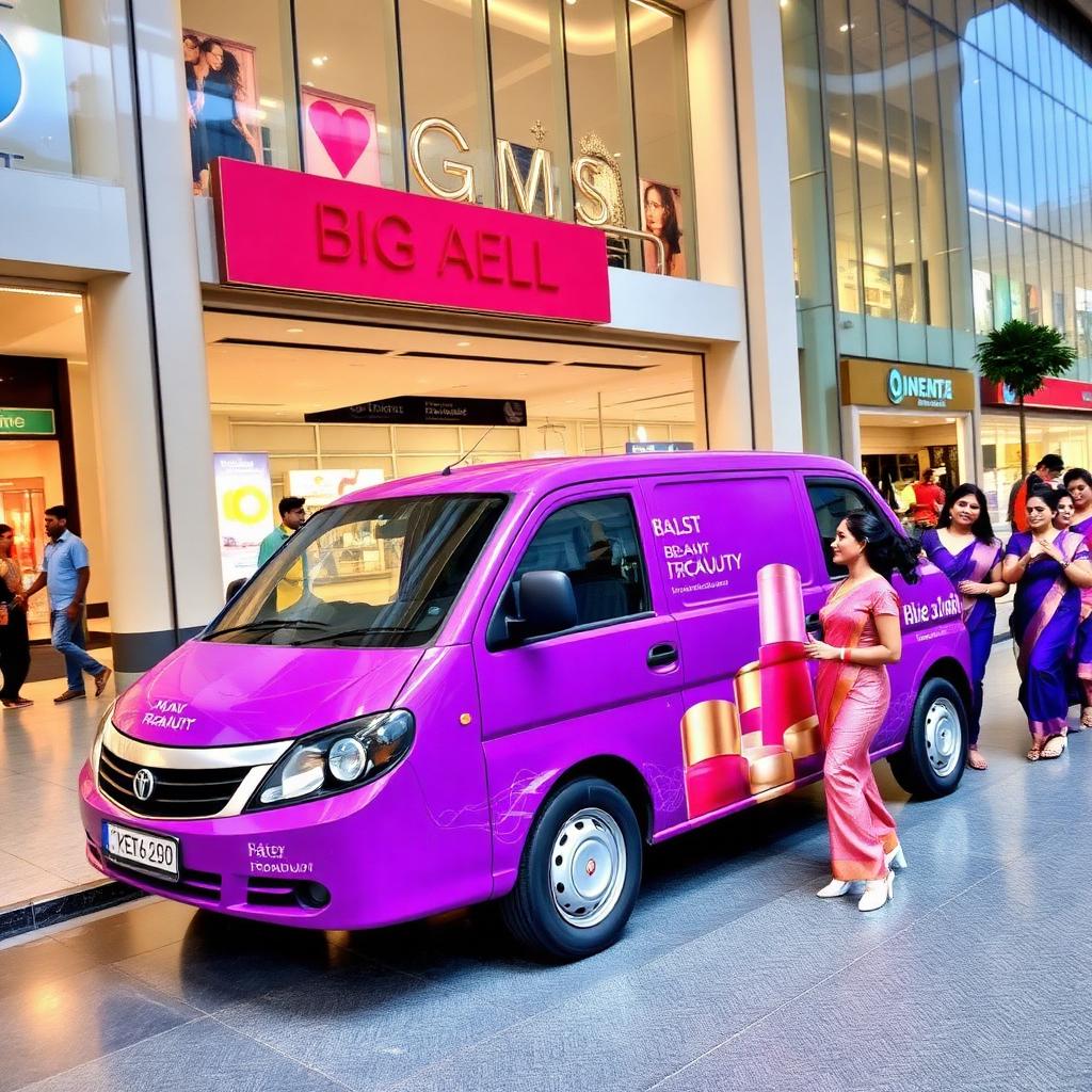 Brand activation inside a Howrah mall